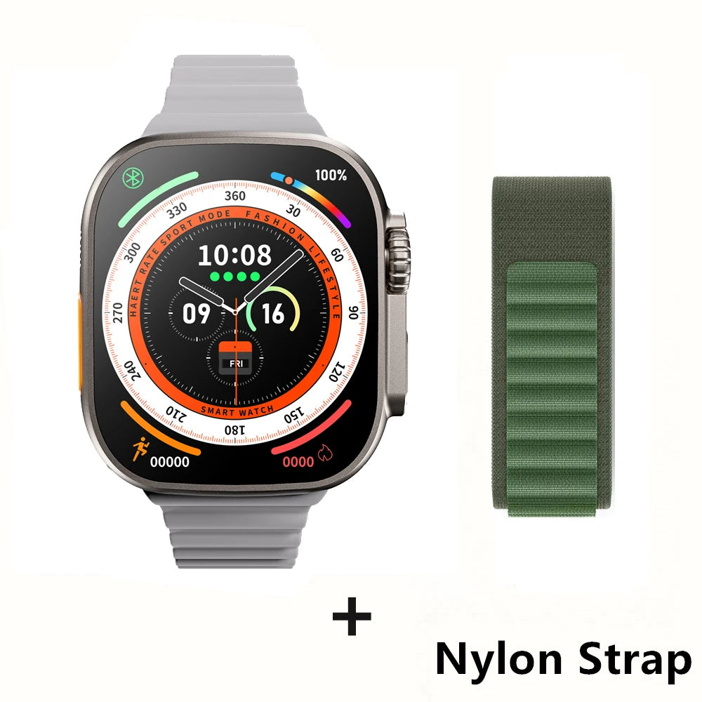 For Apple Smart Watch 10 Ultra X 3 Pro MAX Gen2 49Mm Amoled Screen Smartwatch Refresh Rate Wireless Charging Men Women for Sport