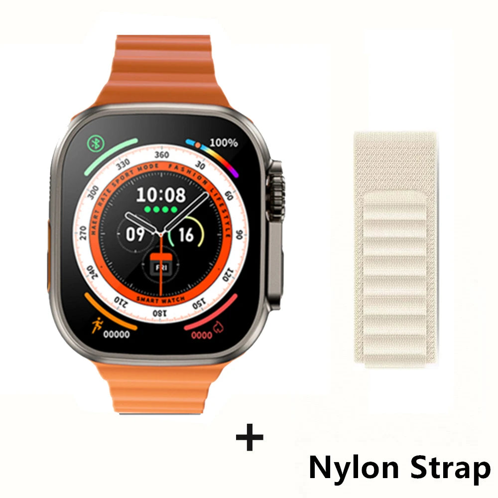 For Apple Smart Watch 10 Ultra X 3 Pro MAX Gen2 49Mm Amoled Screen Smartwatch Refresh Rate Wireless Charging Men Women for Sport