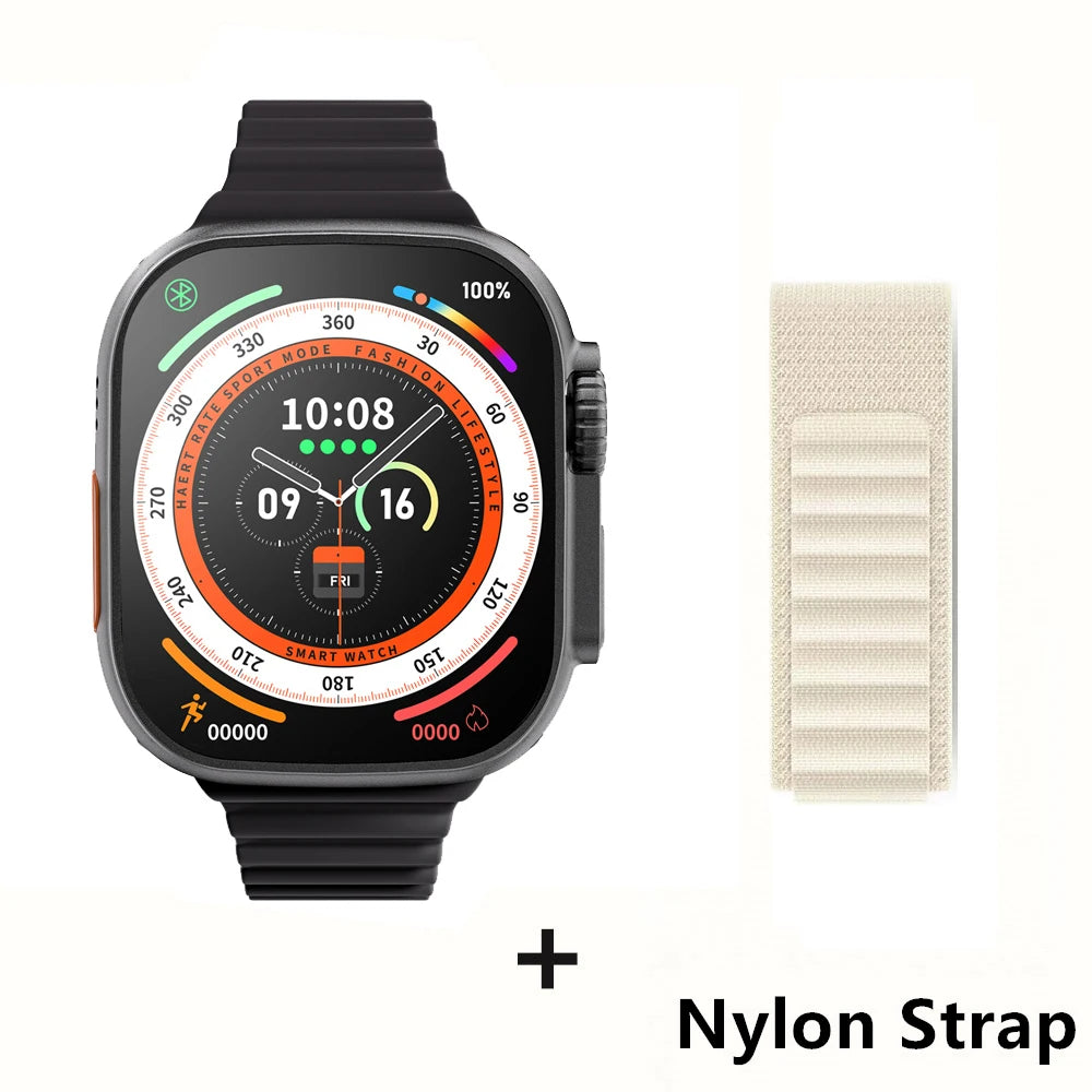 For Apple Smart Watch 10 Ultra X 3 Pro MAX Gen2 49Mm Amoled Screen Smartwatch Refresh Rate Wireless Charging Men Women for Sport
