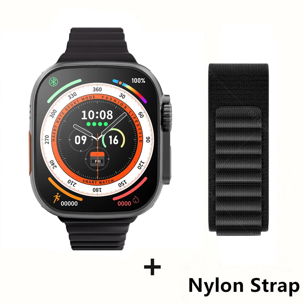For Apple Smart Watch 10 Ultra X 3 Pro MAX Gen2 49Mm Amoled Screen Smartwatch Refresh Rate Wireless Charging Men Women for Sport