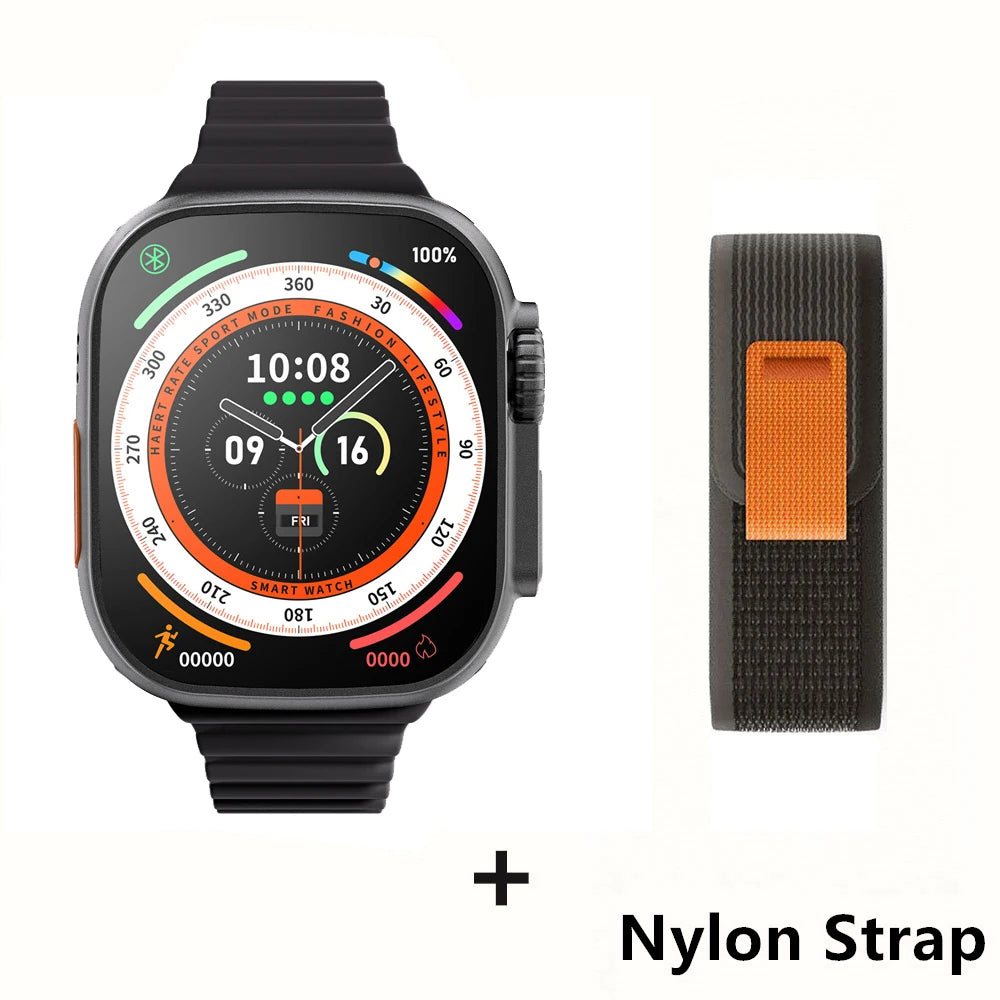 For Apple Smart Watch 10 Ultra X 3 Pro MAX Gen2 49Mm Amoled Screen Smartwatch Refresh Rate Wireless Charging Men Women for Sport