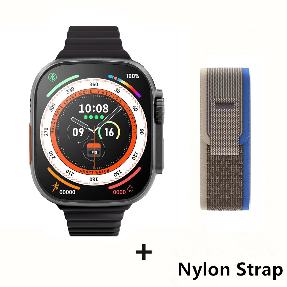 For Apple Smart Watch 10 Ultra X 3 Pro MAX Gen2 49Mm Amoled Screen Smartwatch Refresh Rate Wireless Charging Men Women for Sport