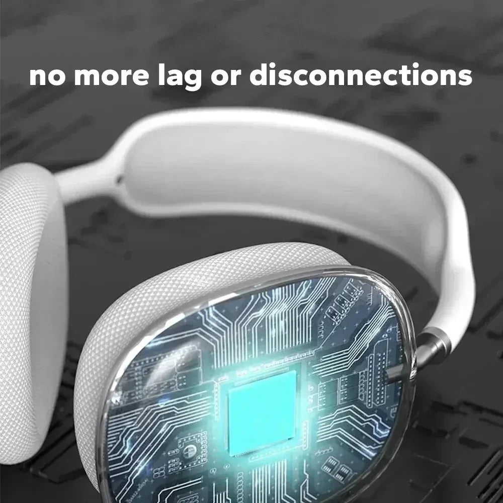 New Headphone Wireless Bluetooth Headset Mic Headsets Stereo Sound Earphone Sports Gaming Headphones Wireless for Phone