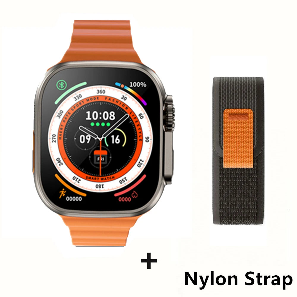 For Apple Smart Watch 10 Ultra X 3 Pro MAX Gen2 49Mm Amoled Screen Smartwatch Refresh Rate Wireless Charging Men Women for Sport