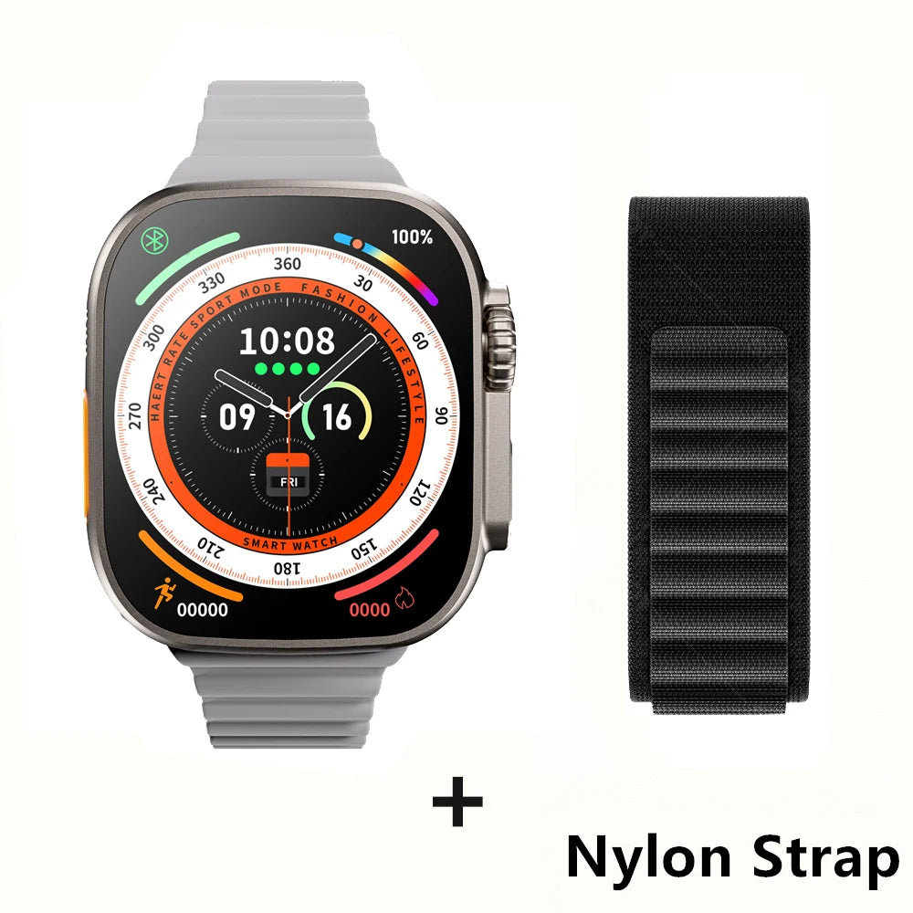 For Apple Smart Watch 10 Ultra X 3 Pro MAX Gen2 49Mm Amoled Screen Smartwatch Refresh Rate Wireless Charging Men Women for Sport
