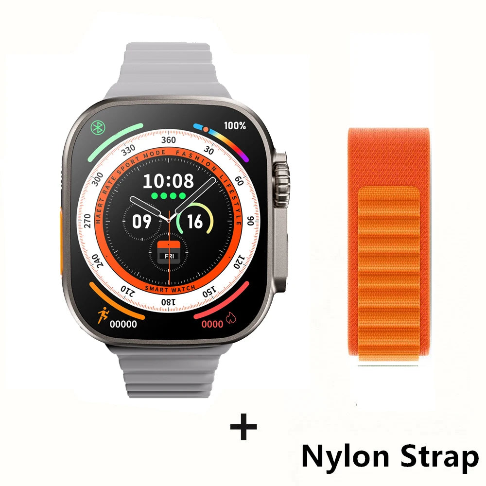 For Apple Smart Watch 10 Ultra X 3 Pro MAX Gen2 49Mm Amoled Screen Smartwatch Refresh Rate Wireless Charging Men Women for Sport