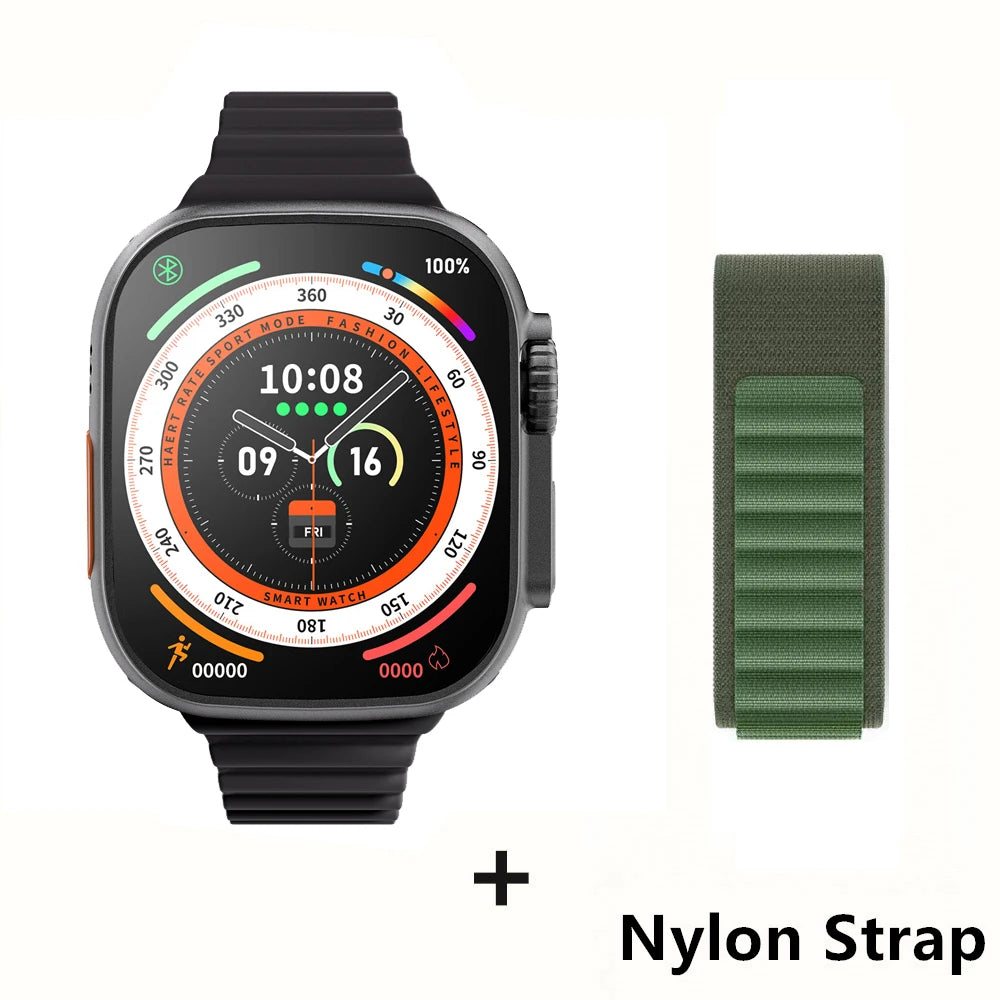For Apple Smart Watch 10 Ultra X 3 Pro MAX Gen2 49Mm Amoled Screen Smartwatch Refresh Rate Wireless Charging Men Women for Sport