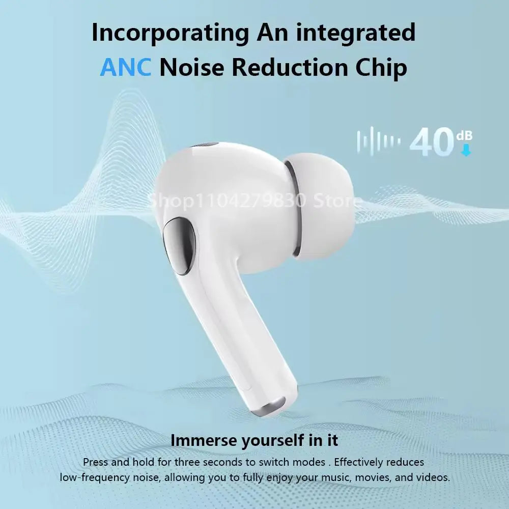 New 2025 Air Pro True Wireless Bluetooth Earphones Headphones Hifi Sound Low Latency Noise Reduction Earbuds for Iphone Android