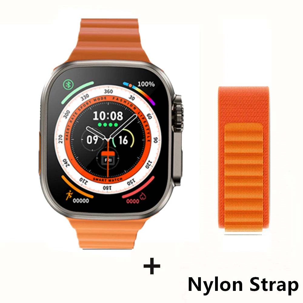 For Apple Smart Watch 10 Ultra X 3 Pro MAX Gen2 49Mm Amoled Screen Smartwatch Refresh Rate Wireless Charging Men Women for Sport