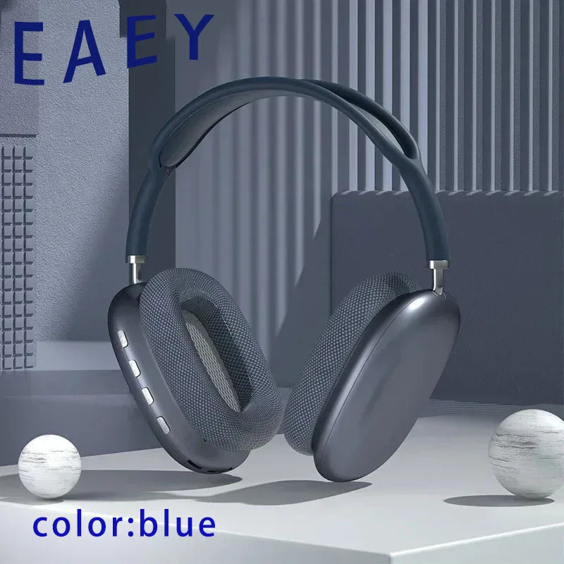 New Headphone Wireless Bluetooth Headset Mic Headsets Stereo Sound Earphone Sports Gaming Headphones Wireless for Phone