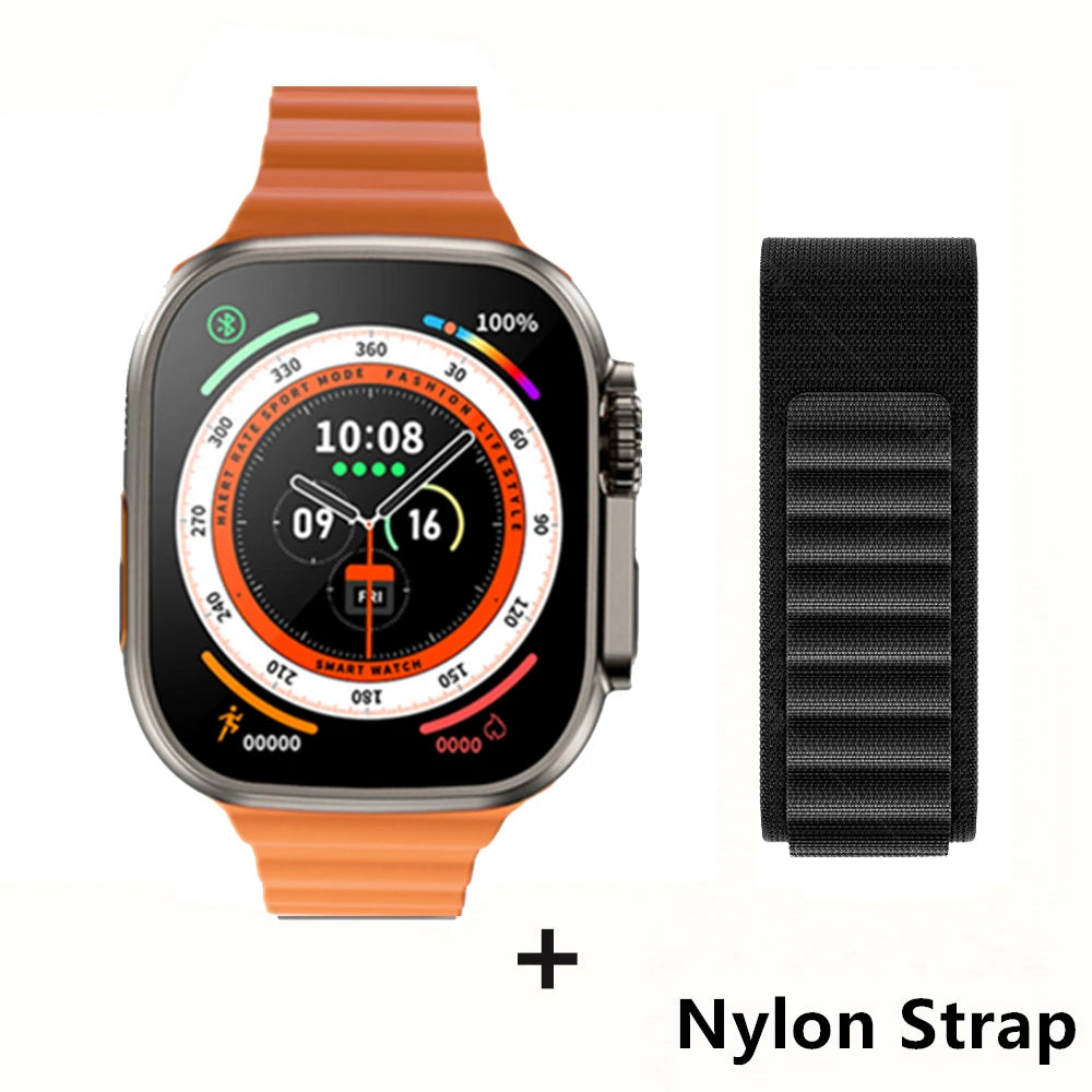 For Apple Smart Watch 10 Ultra X 3 Pro MAX Gen2 49Mm Amoled Screen Smartwatch Refresh Rate Wireless Charging Men Women for Sport